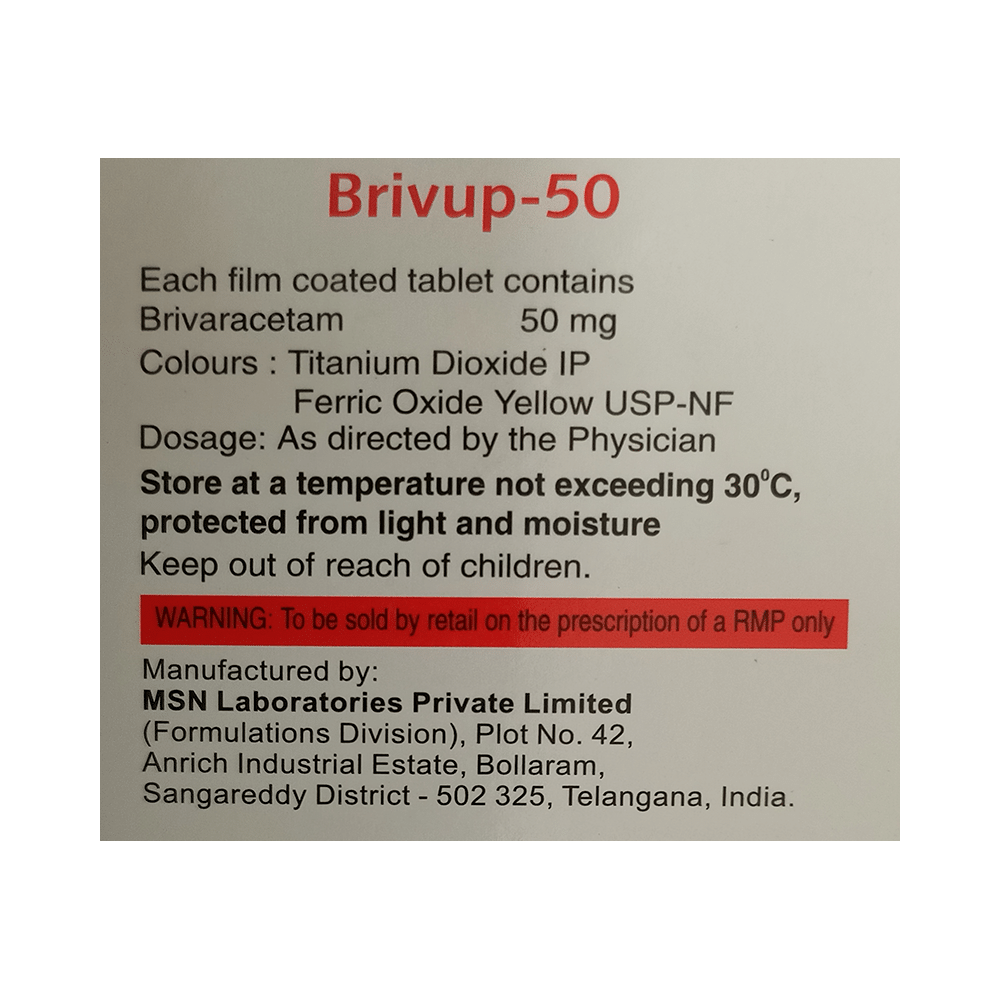 Brivup 50 Tablet - Image 2