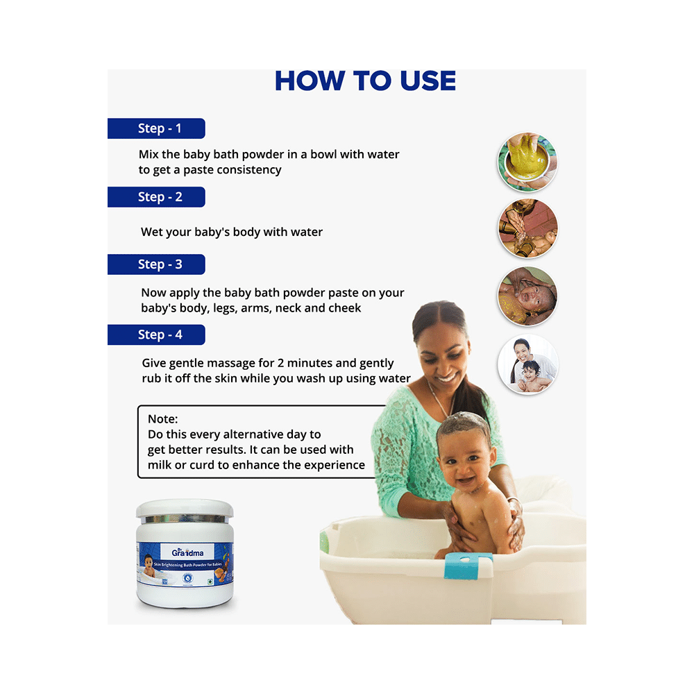ByGrandma Skin Brightening Bath Powder for Babies - Image 4