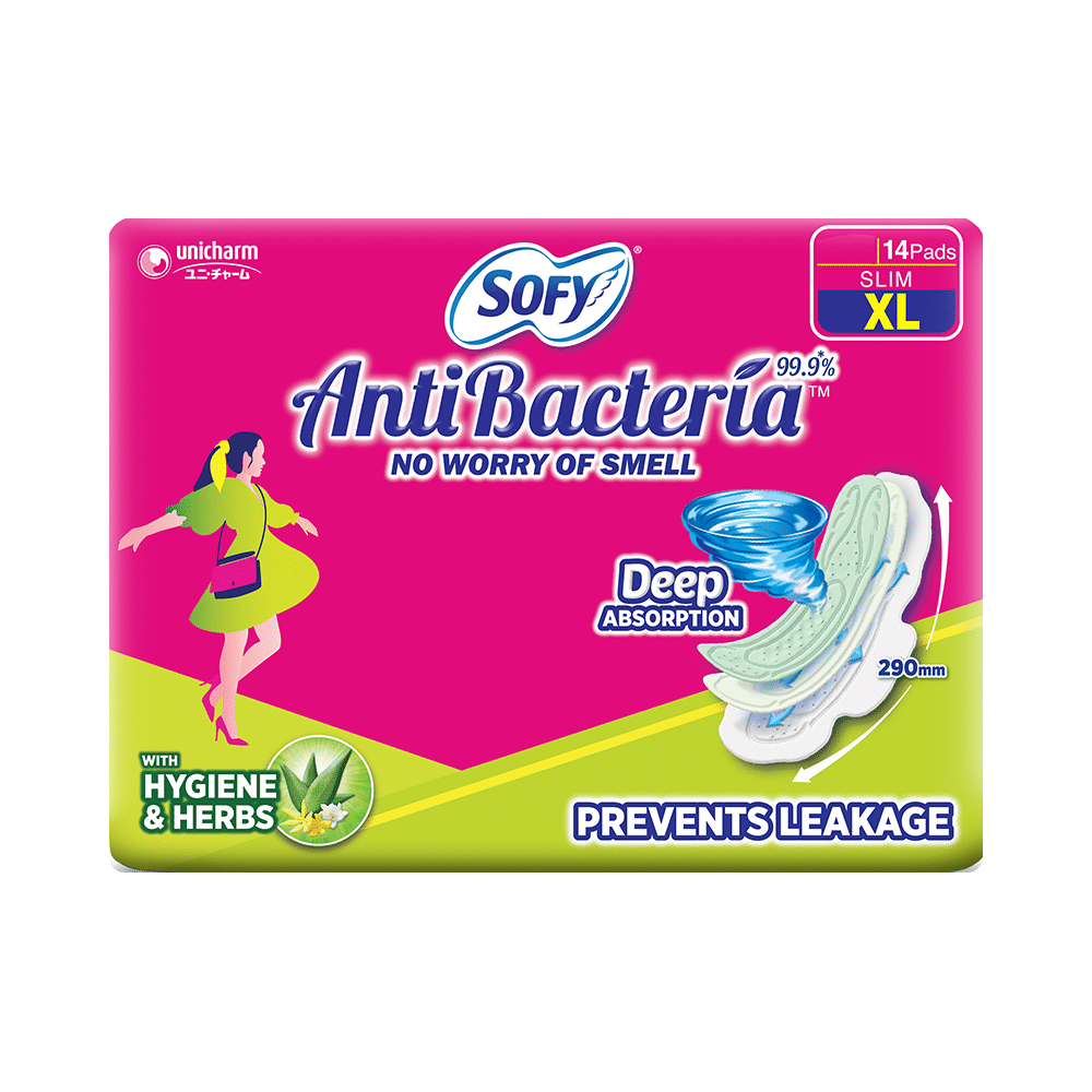 Sofy Antibacteria Pads XL - Image 1