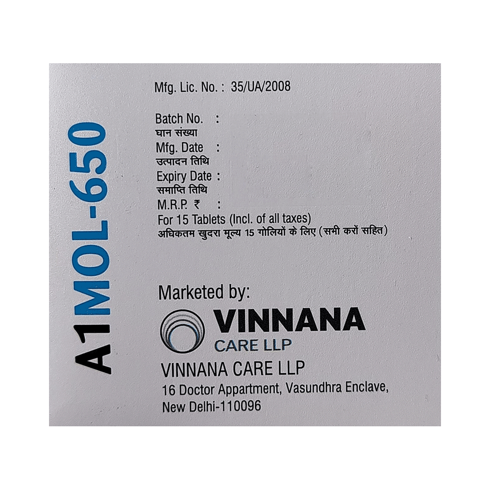 A1mol 650 Tablet - Image 3