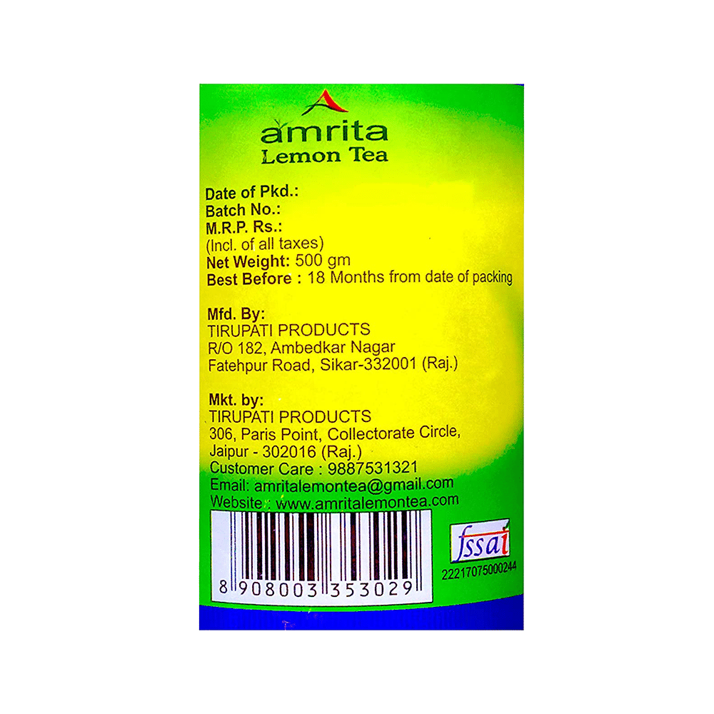 Amrita Lemon Herbal Tea - Image 4