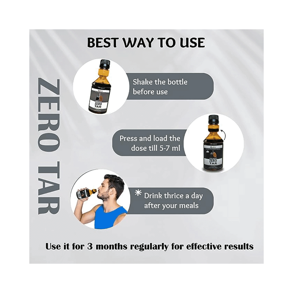 Hindrishi Ayurveda Zero Tar Syrup for Lungs Detox and Cleanse (150ml Each) No Added Sugar - Image 6
