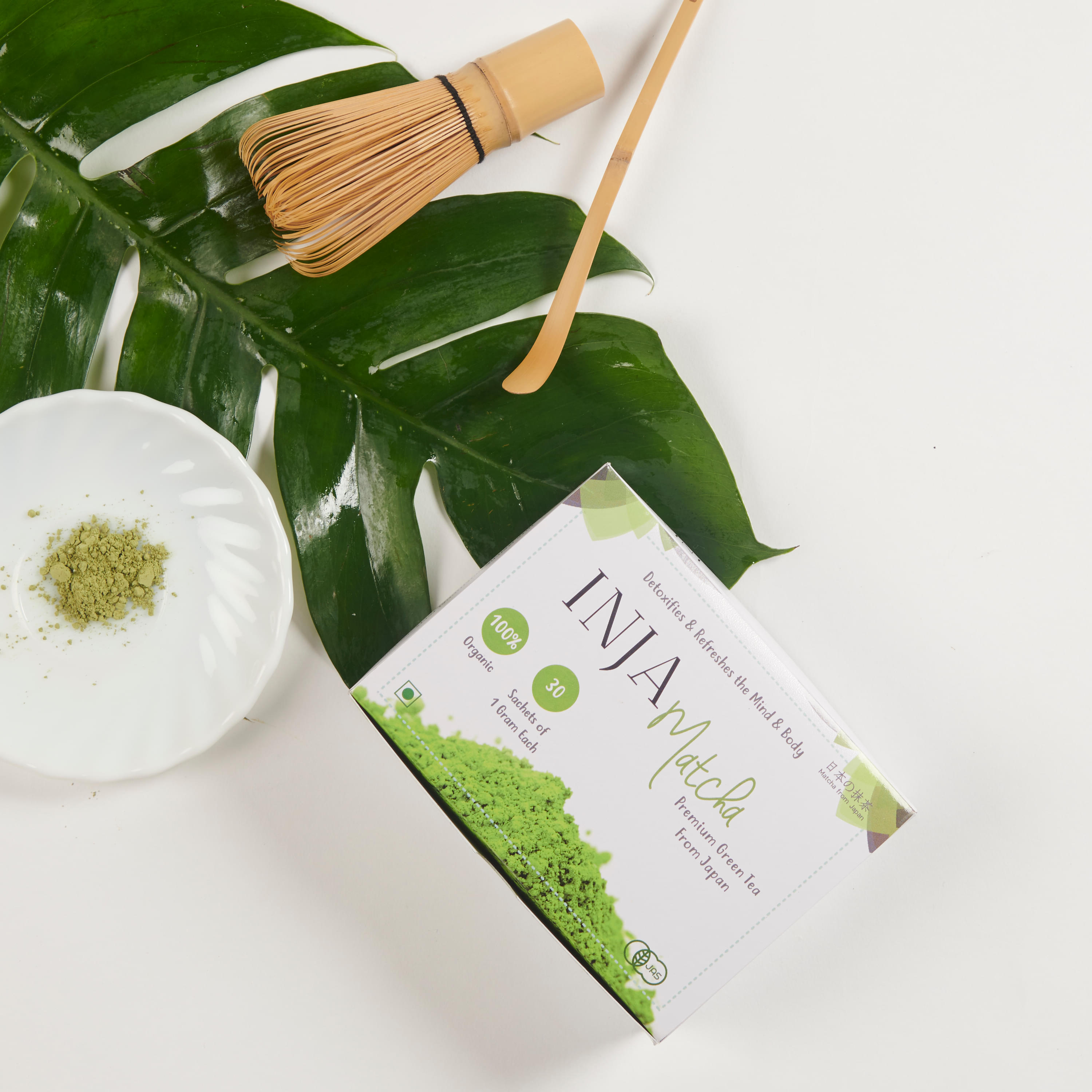 INJA Matcha Premium Green Tea (1gm Each) - Image 4