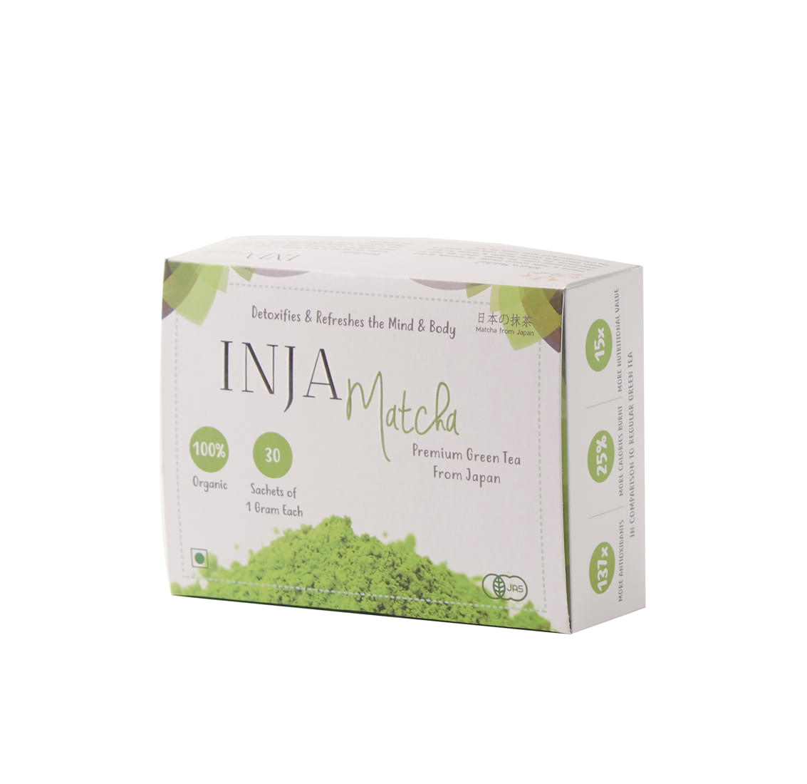 INJA Matcha Premium Green Tea (1gm Each) - Image 2