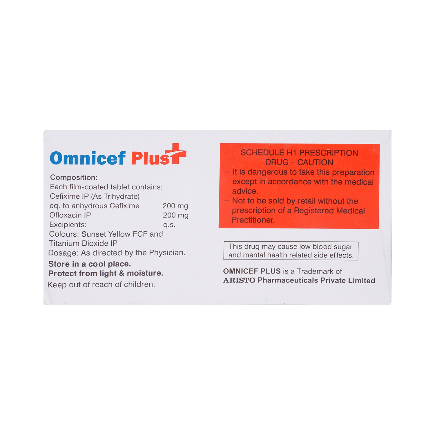 Omnicef Plus 200mg/200mg Tablet - Image 3