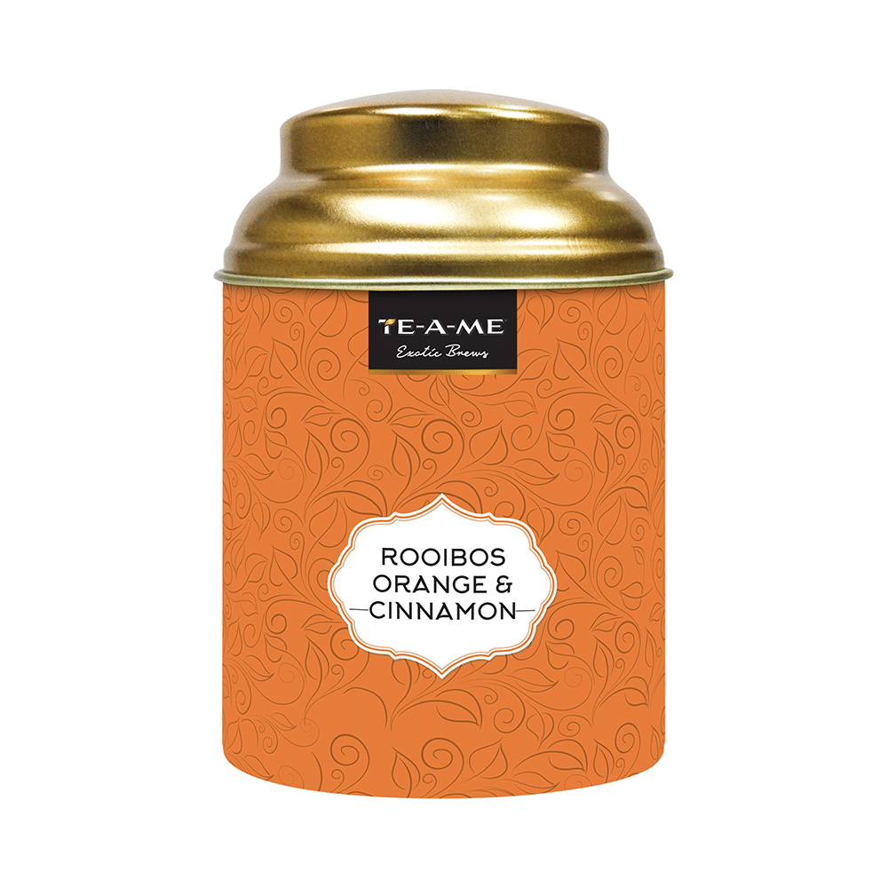 TE-A-ME Exotic Brews Orange & Cinnamon Rooibos - Image 1