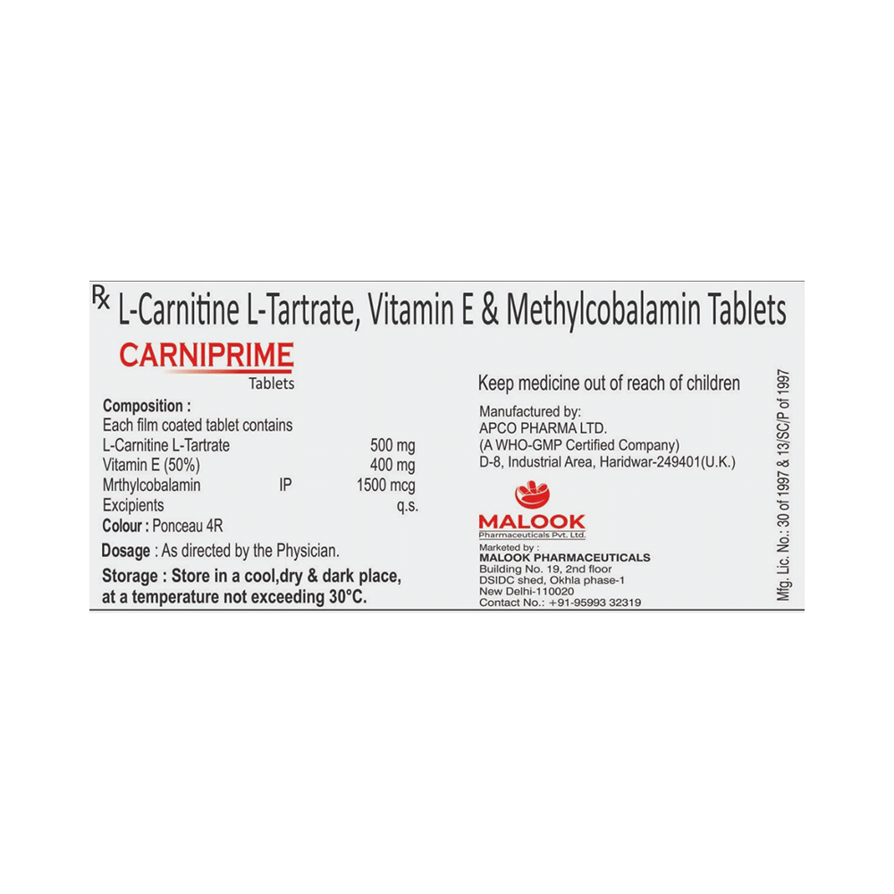 Carniprime Tablet - Image 2