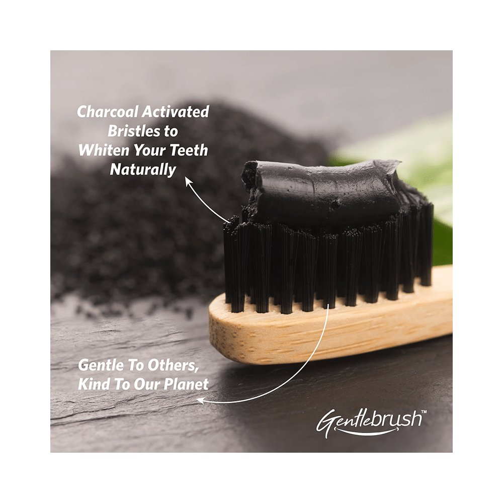 The Mouth Company Flat Bamboo Toothbrush - Image 4