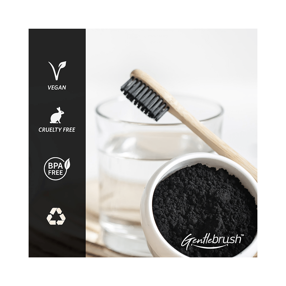 The Mouth Company Flat Bamboo Toothbrush - Image 3