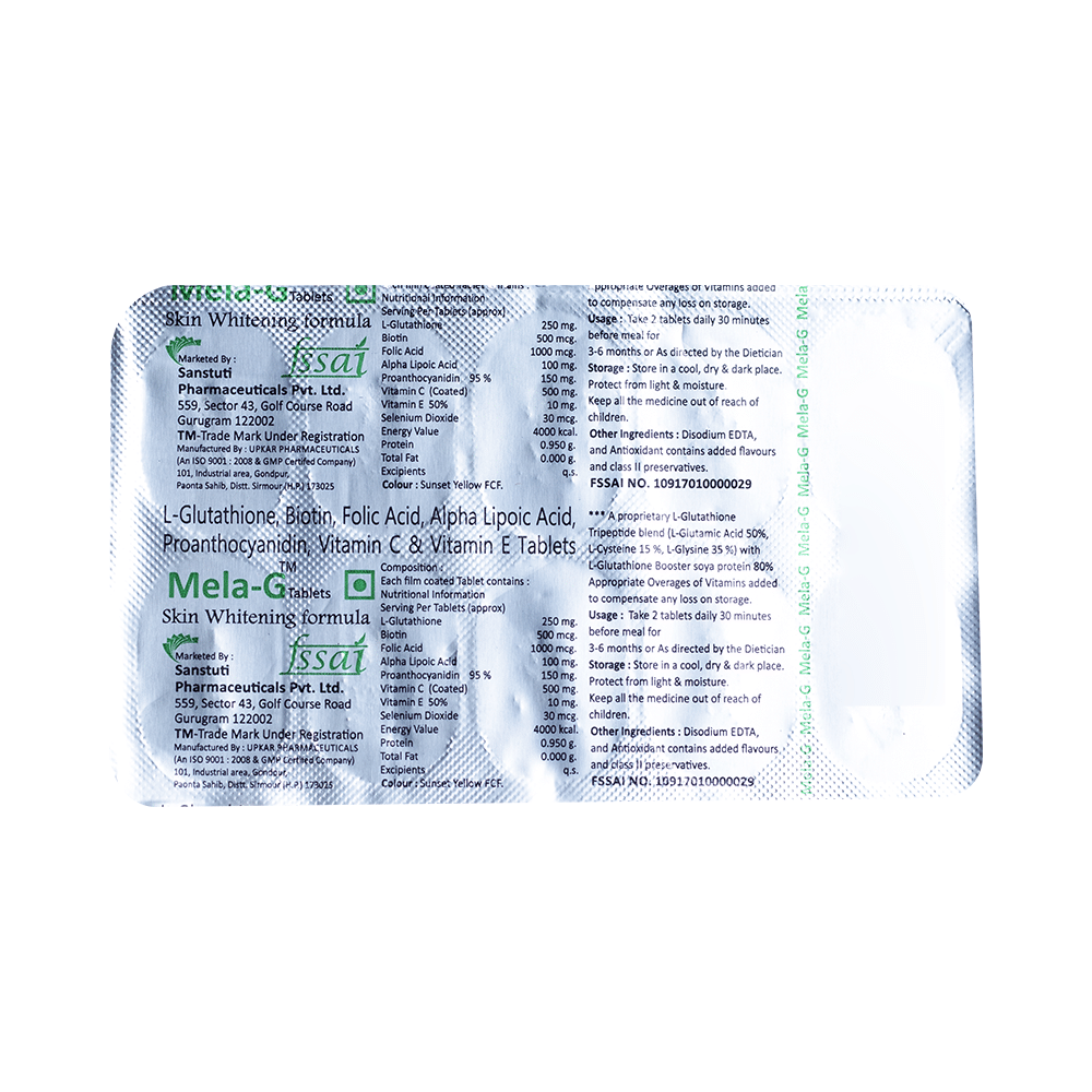 Mela-G Forte Tablet - Image 2