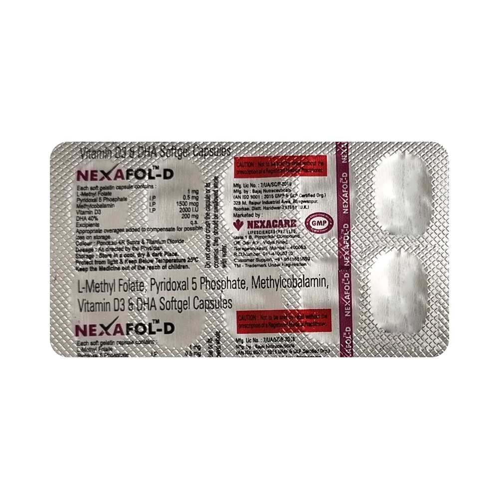 Nexafol-D Soft Gelatin Capsule - Image 3