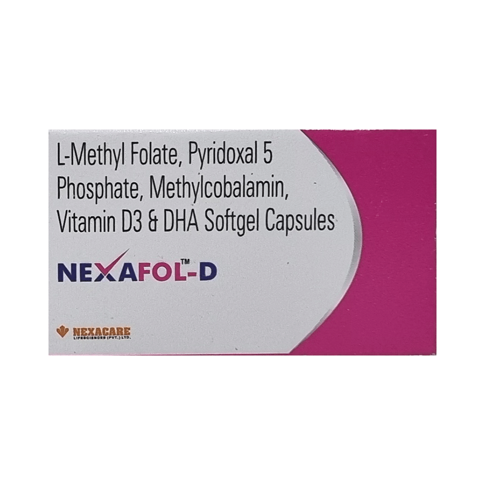 Nexafol-D Soft Gelatin Capsule