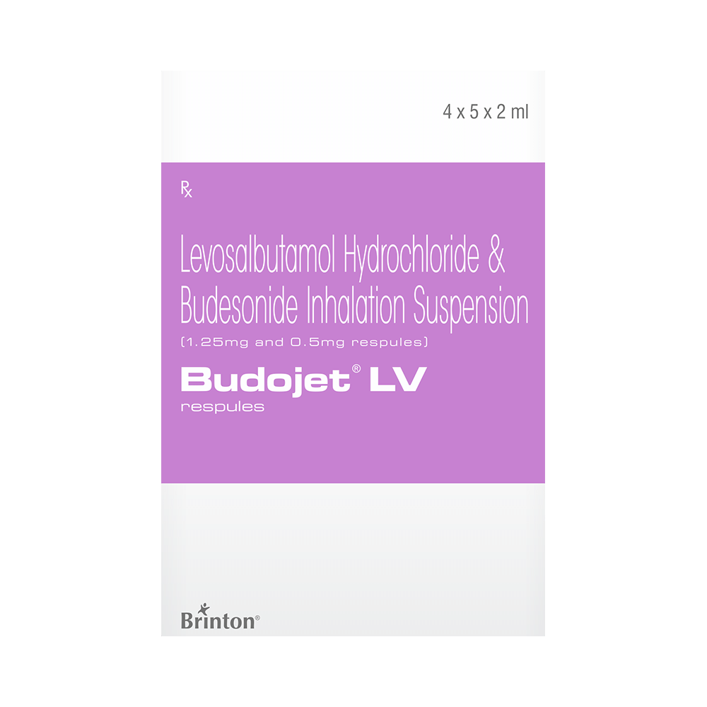 Budojet LV 1.25mg/0.5mg Respules - Image 1