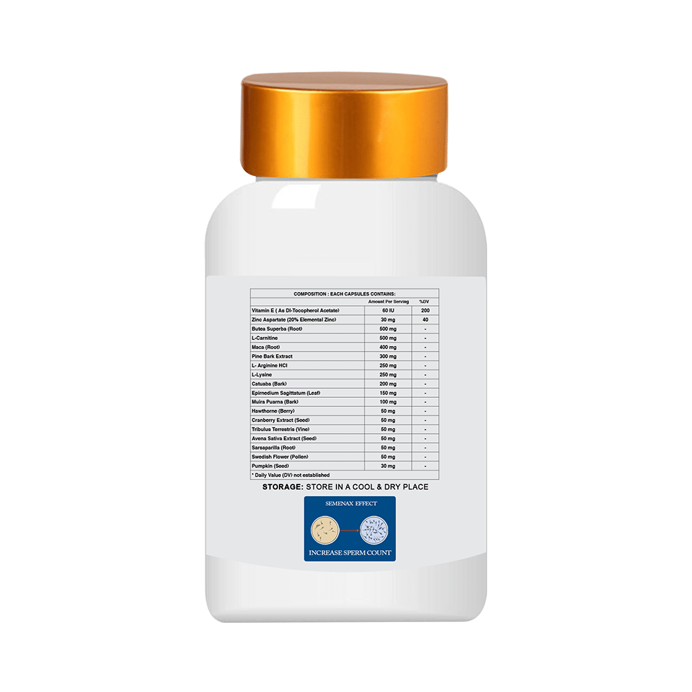 S & M Pharmacy Semenax Veg Capsule - Image 2