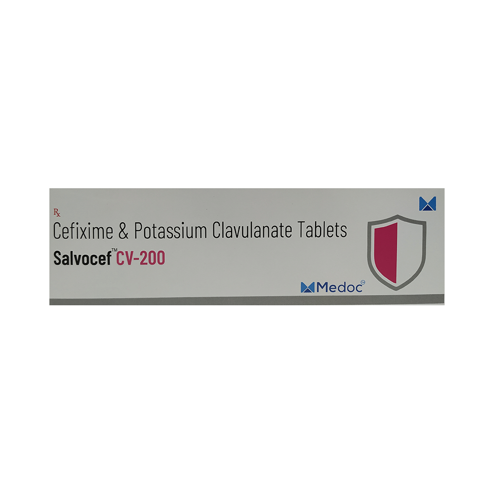 Salvocef CV 200 Tablet - Image 1