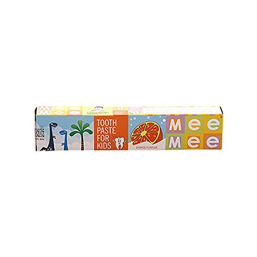 Mee Mee Fluoride Free Toothpaste for Kids Orange - Image 1