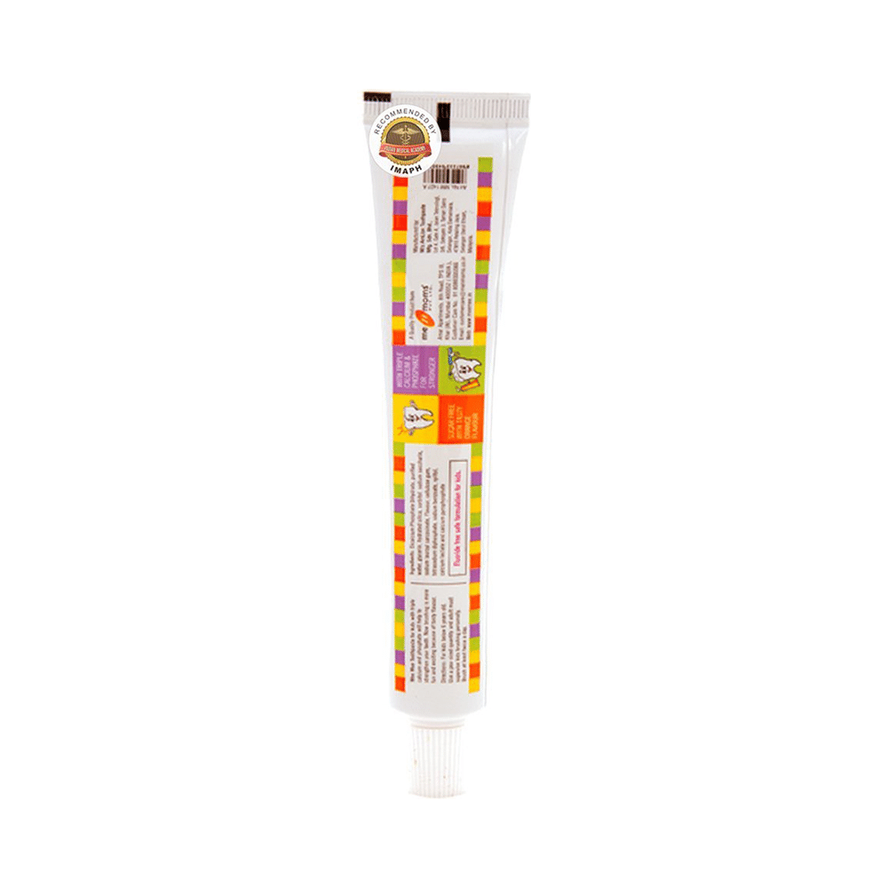 Mee Mee Fluoride Free Toothpaste for Kids Orange - Image 3