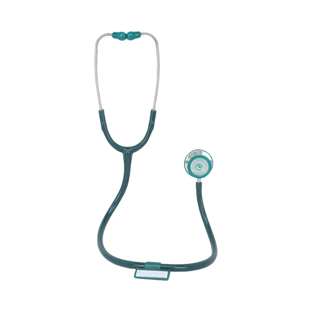RCSP Dual Head Stethoscope Green - Image 1