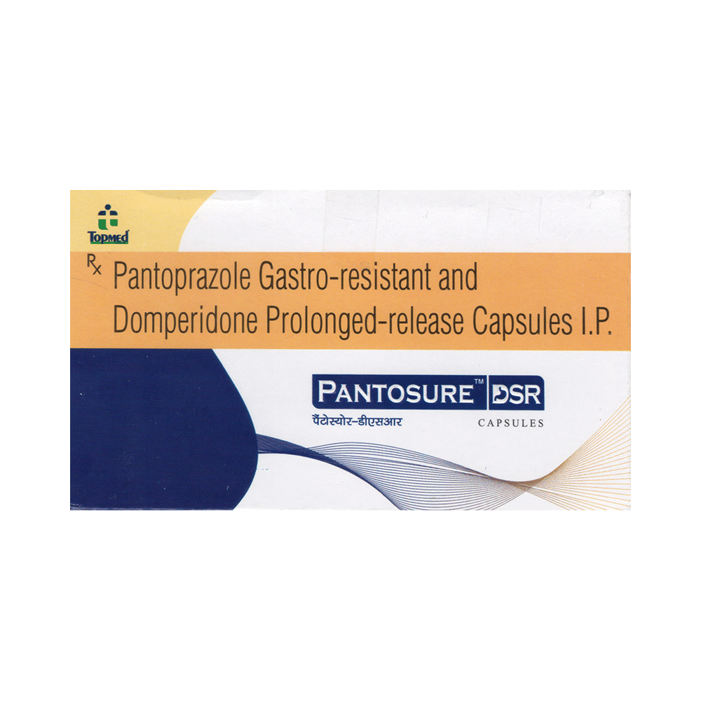 Pantosure D 30mg/40mg Capsule SR