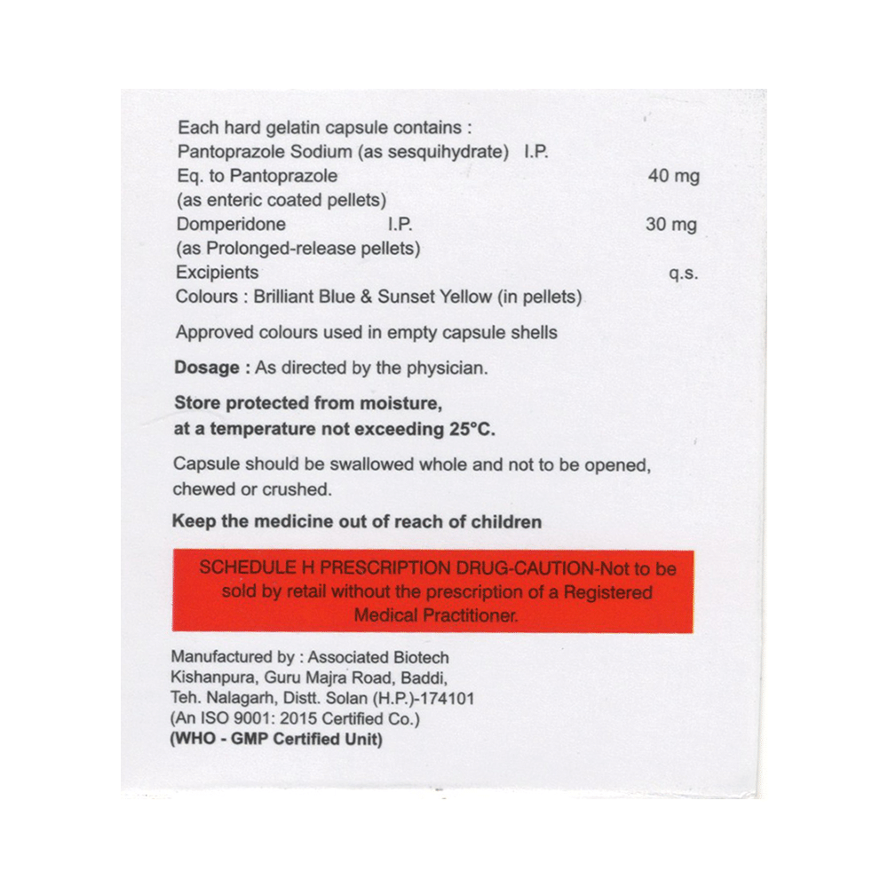 Pantosure D 30mg/40mg Capsule SR - Image 2
