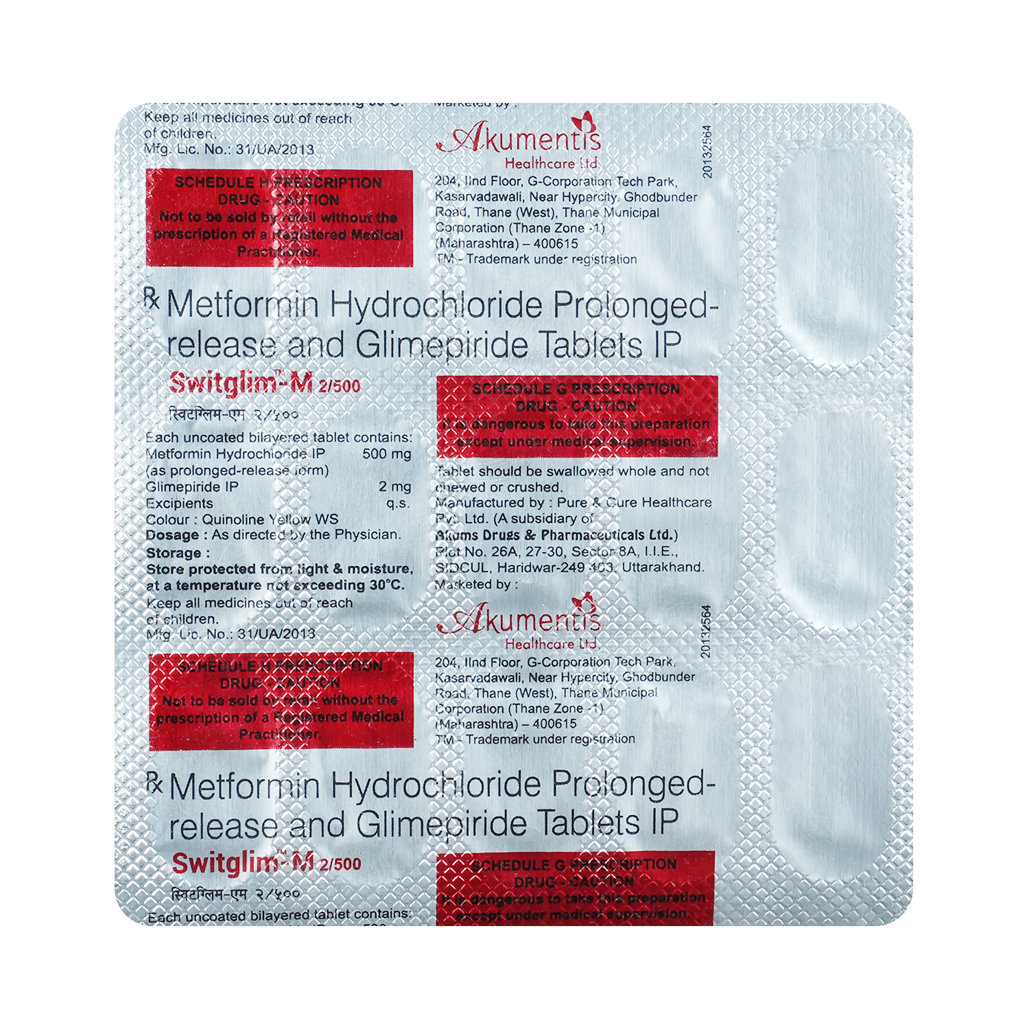 Switglim-M 2/500 Tablet PR - Image 5