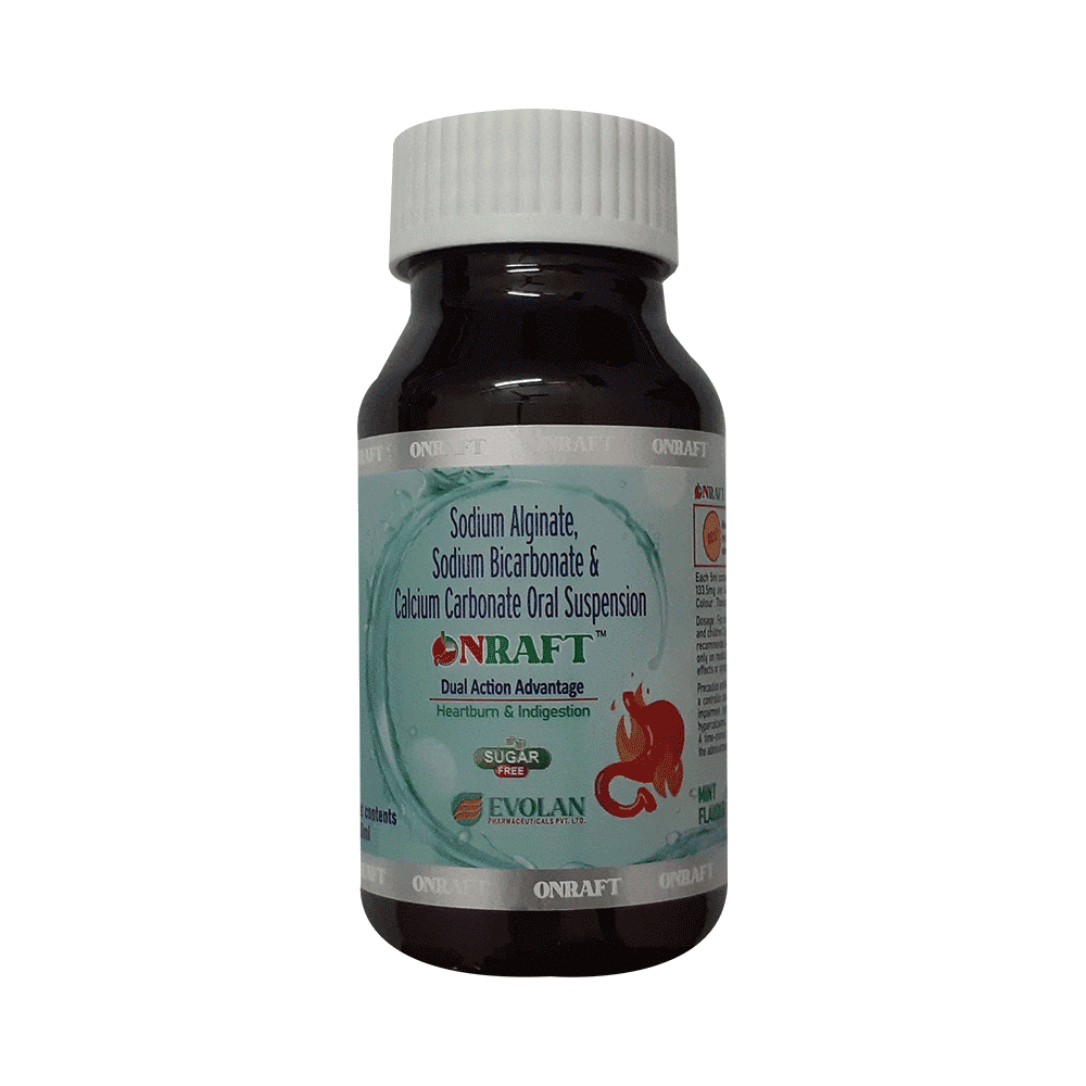 Onraft Oral Suspension Mint Sugar Free - Image 1
