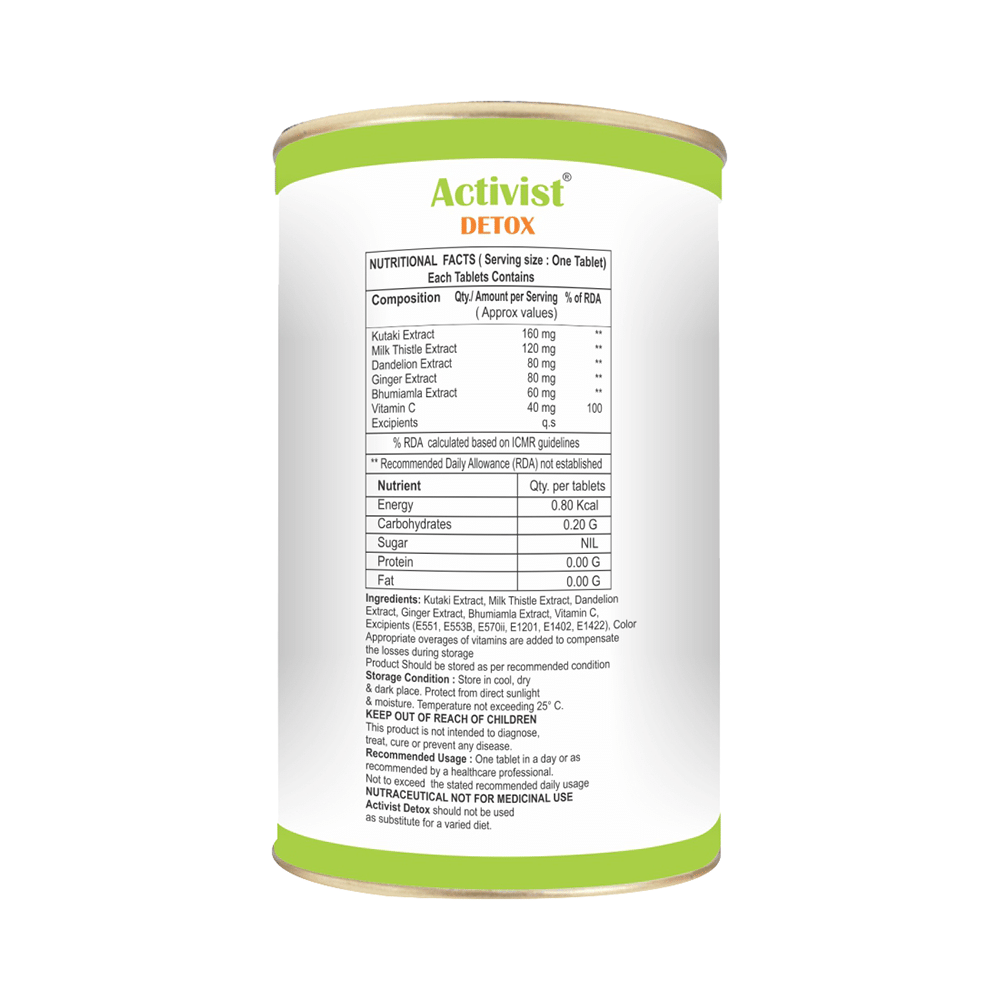 Activist Detox Tablet - Image 4