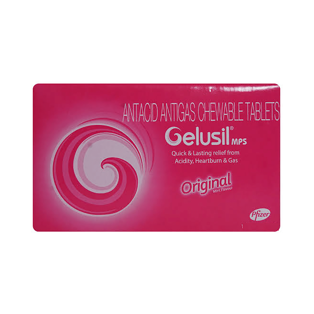 Combo Pack of Gelusil Mps Chewable Tablet Mint (15) & Gelusil MPS Original Liquid Sugar Free Mint (400ml) - Image 6