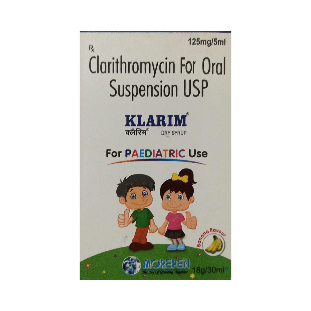 Klarim Dry Syrup Banana - Image 1