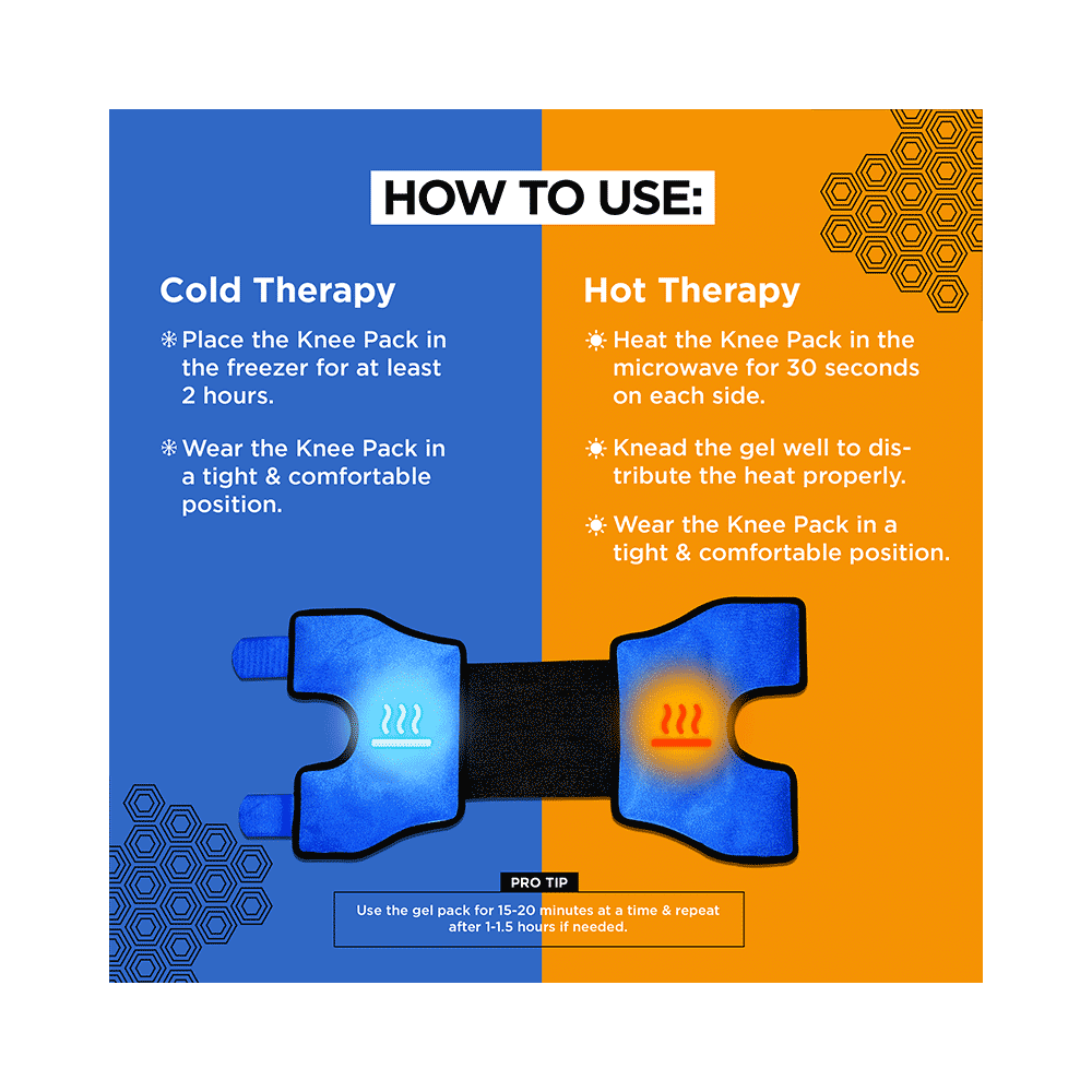 Truhabit Hot & Cold Ice Pack for Knee - Image 6