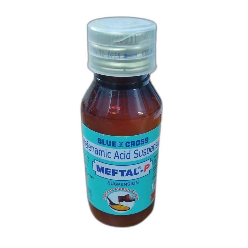 Meftal-P Delicious Mango Flavour Suspension 100 ml - Image 1
