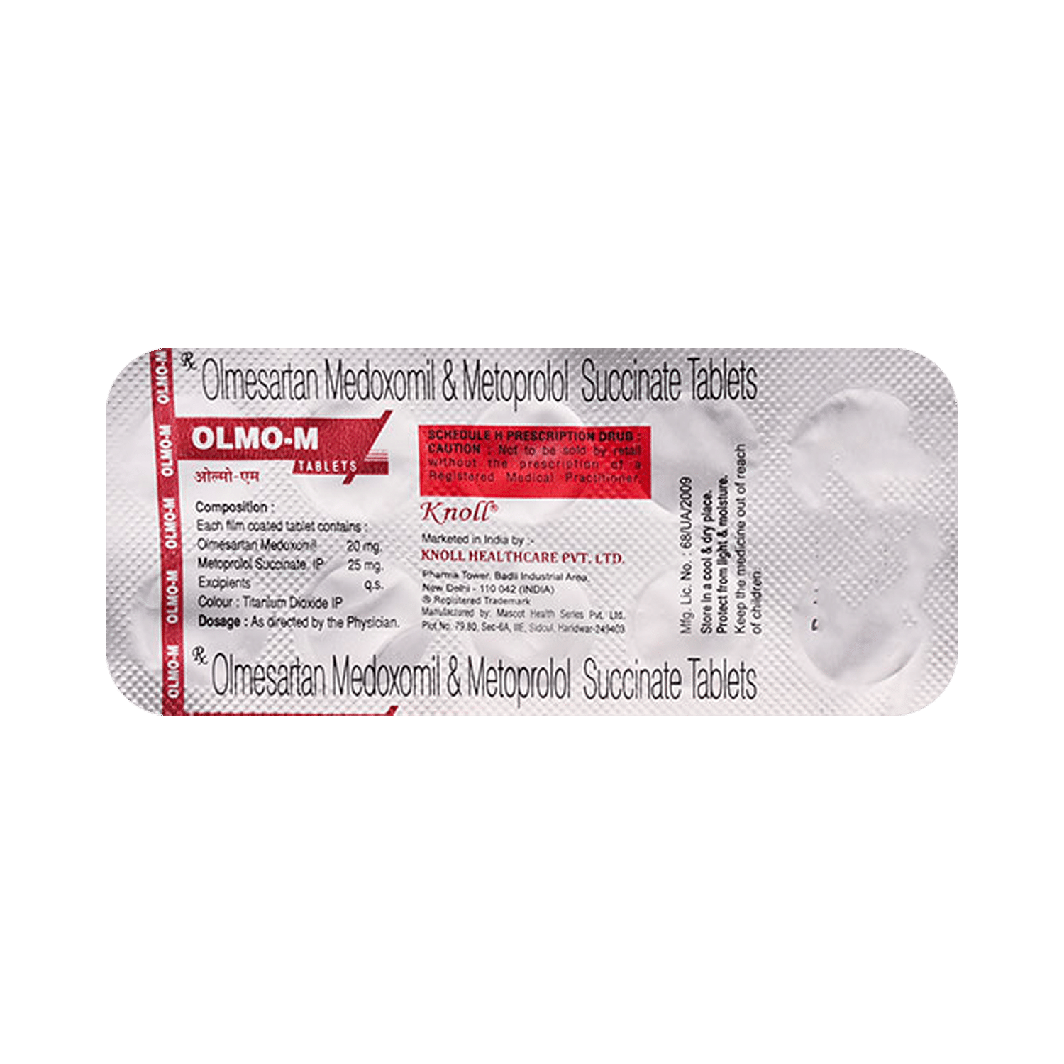Olmo M 20mg/25mg Tablet - Image 5
