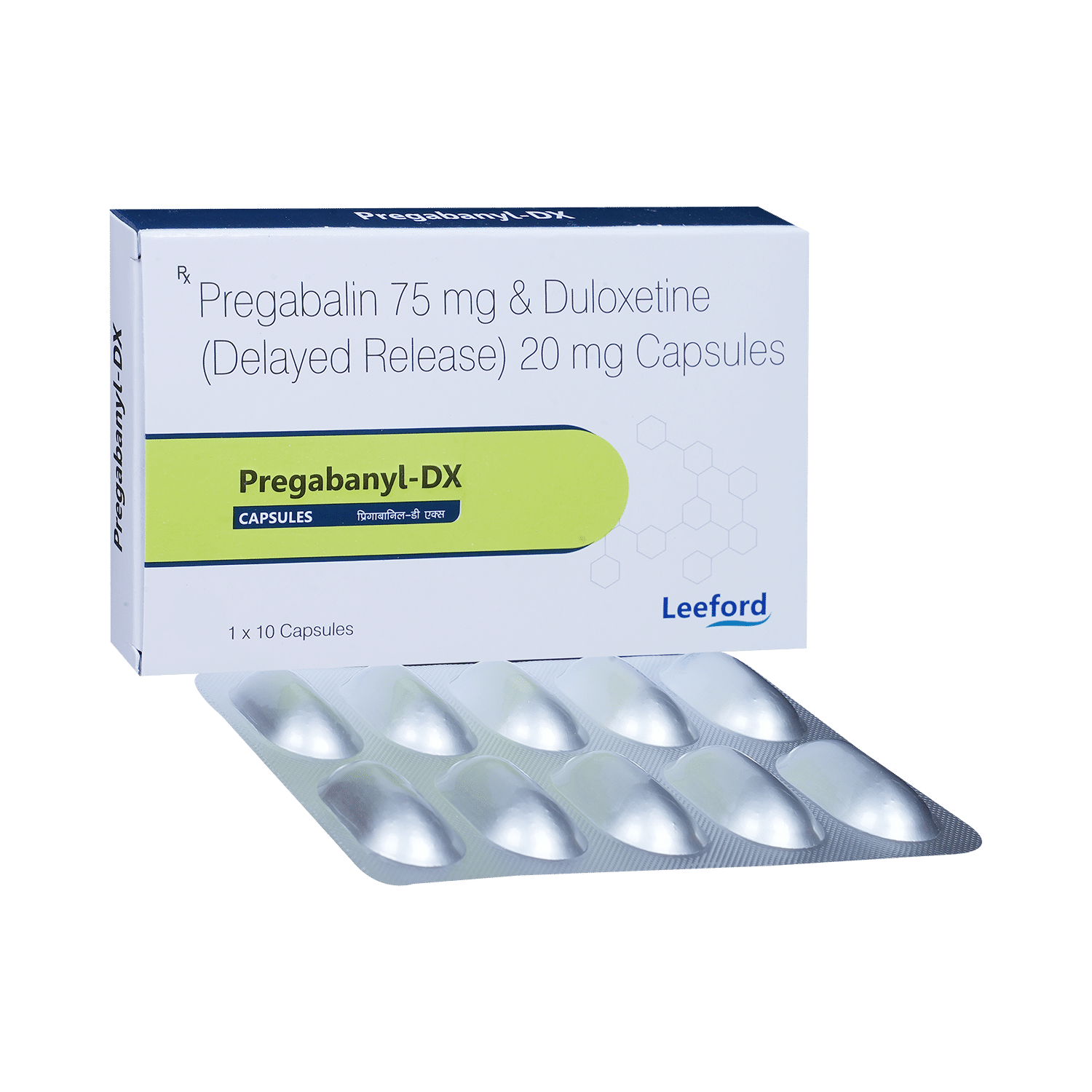 Pregabanyl DX 75mg/20mg Capsule