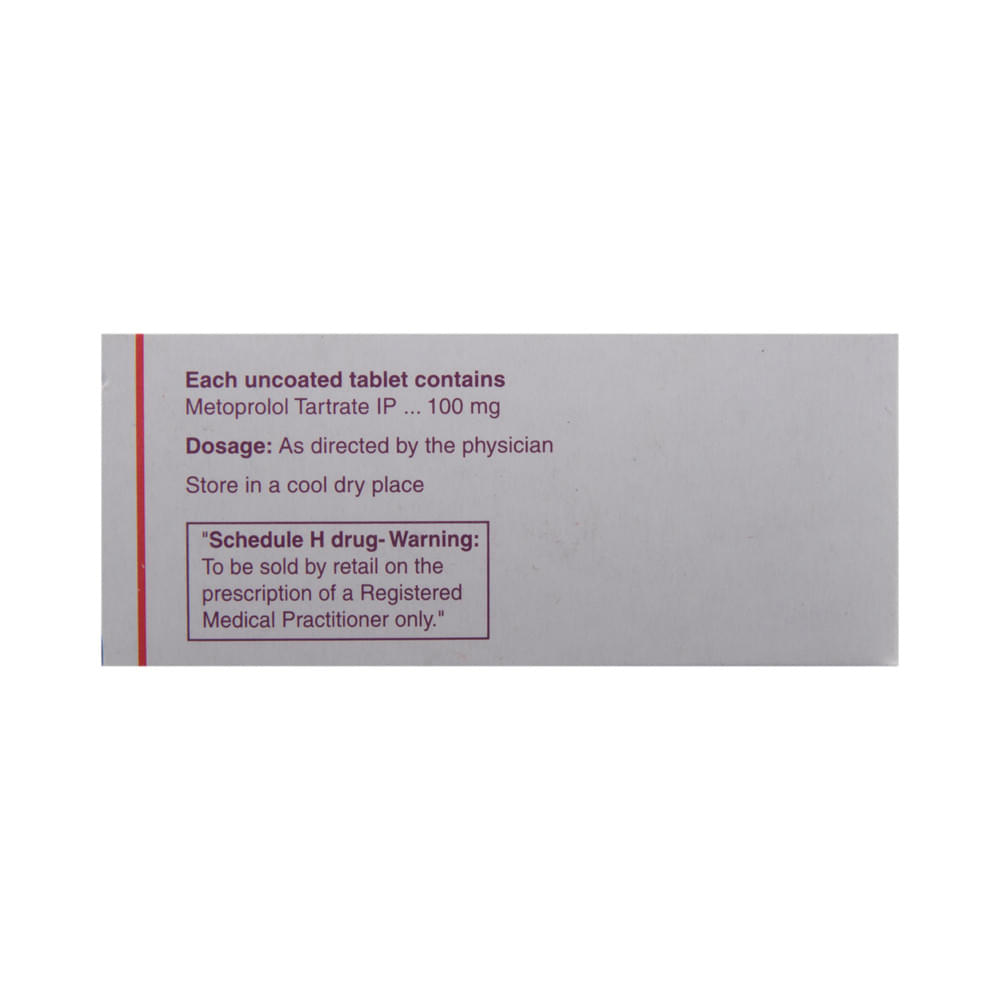 Metolar 100 Tablet - Image 3