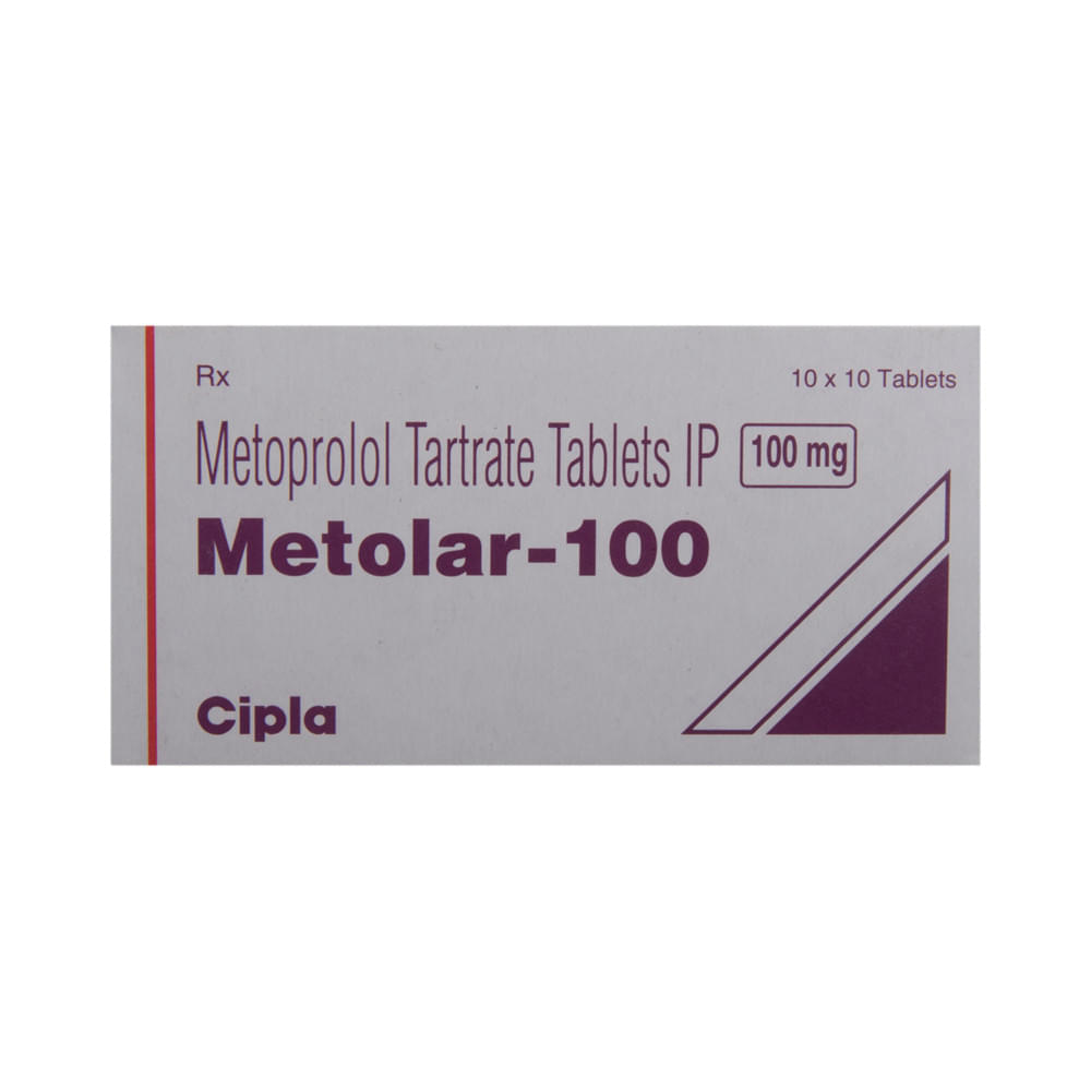 Metolar 100 Tablet - Image 2