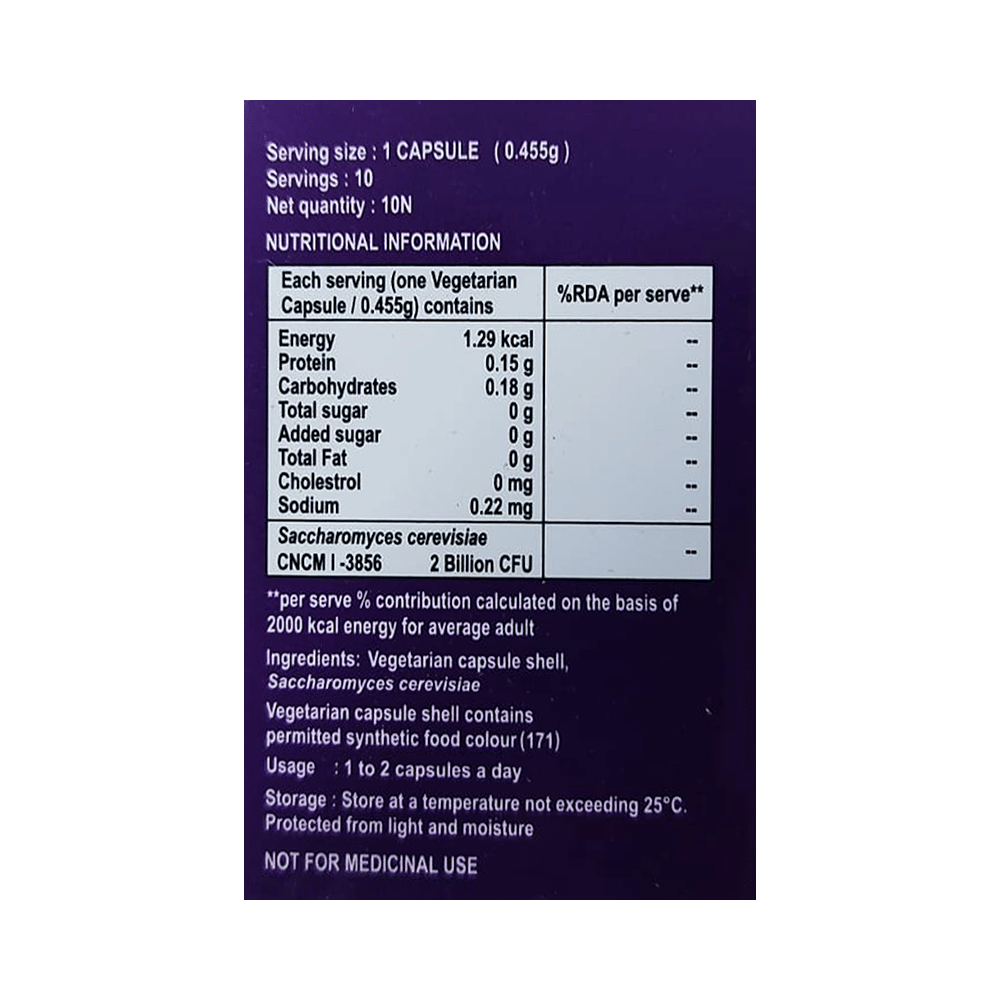 Gutsium Probiotic Food Capsule Gluten Free - Image 2