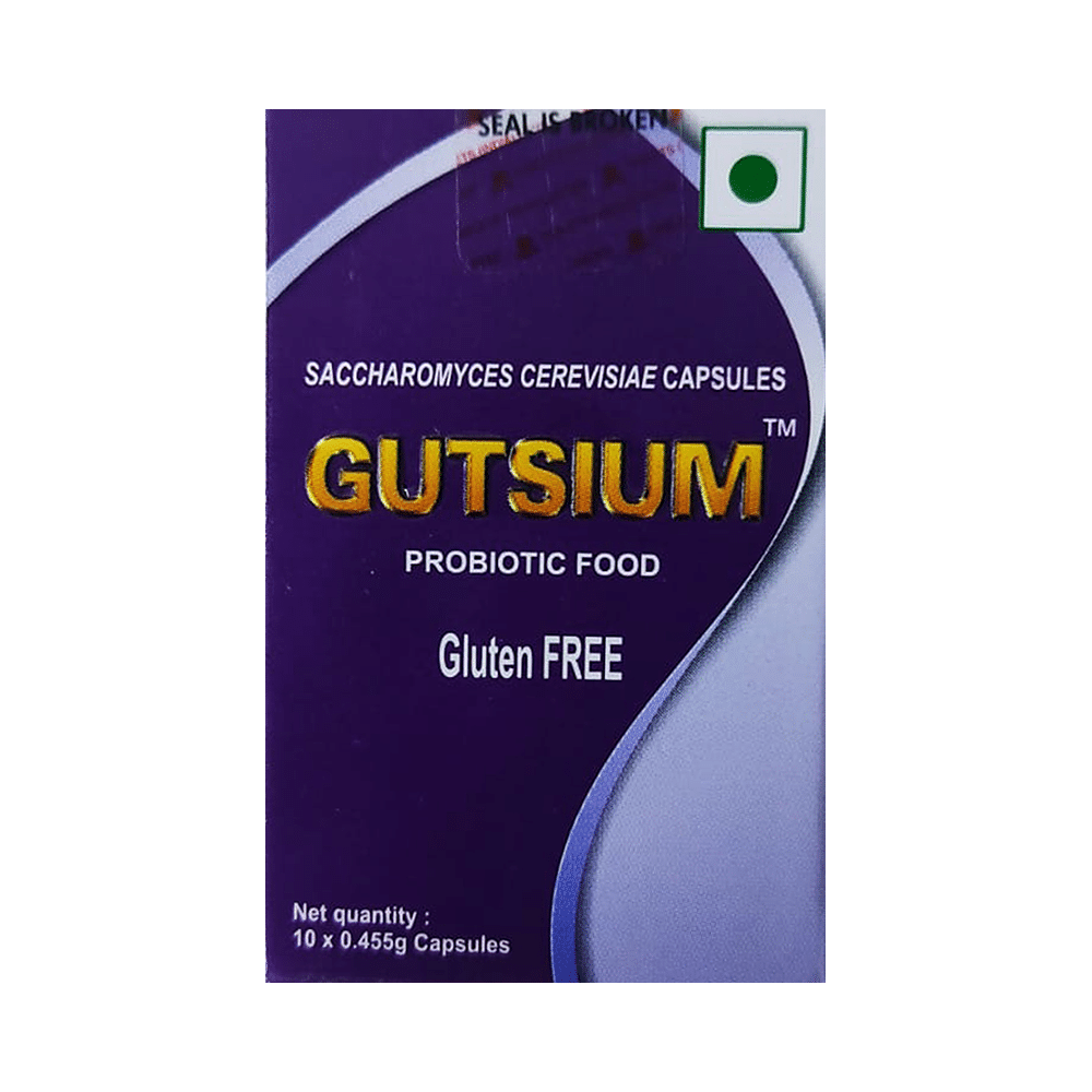 Gutsium Probiotic Food Capsule Gluten Free - Image 1
