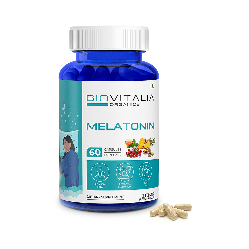 Biovitalia Organics Melatonin Capsule - Image 3