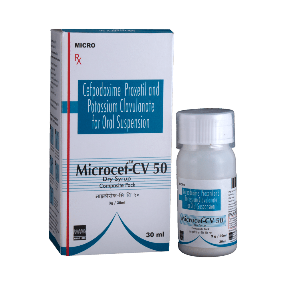 Microcef-CV 50 Dry Syrup - Image 2