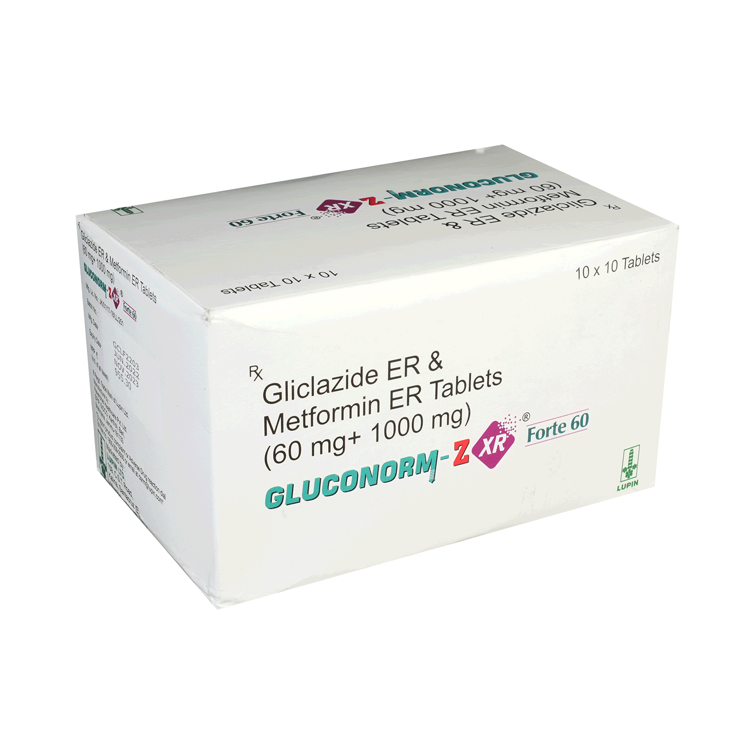 Gluconorm-Z XR Forte 60 Tablet - Image 2