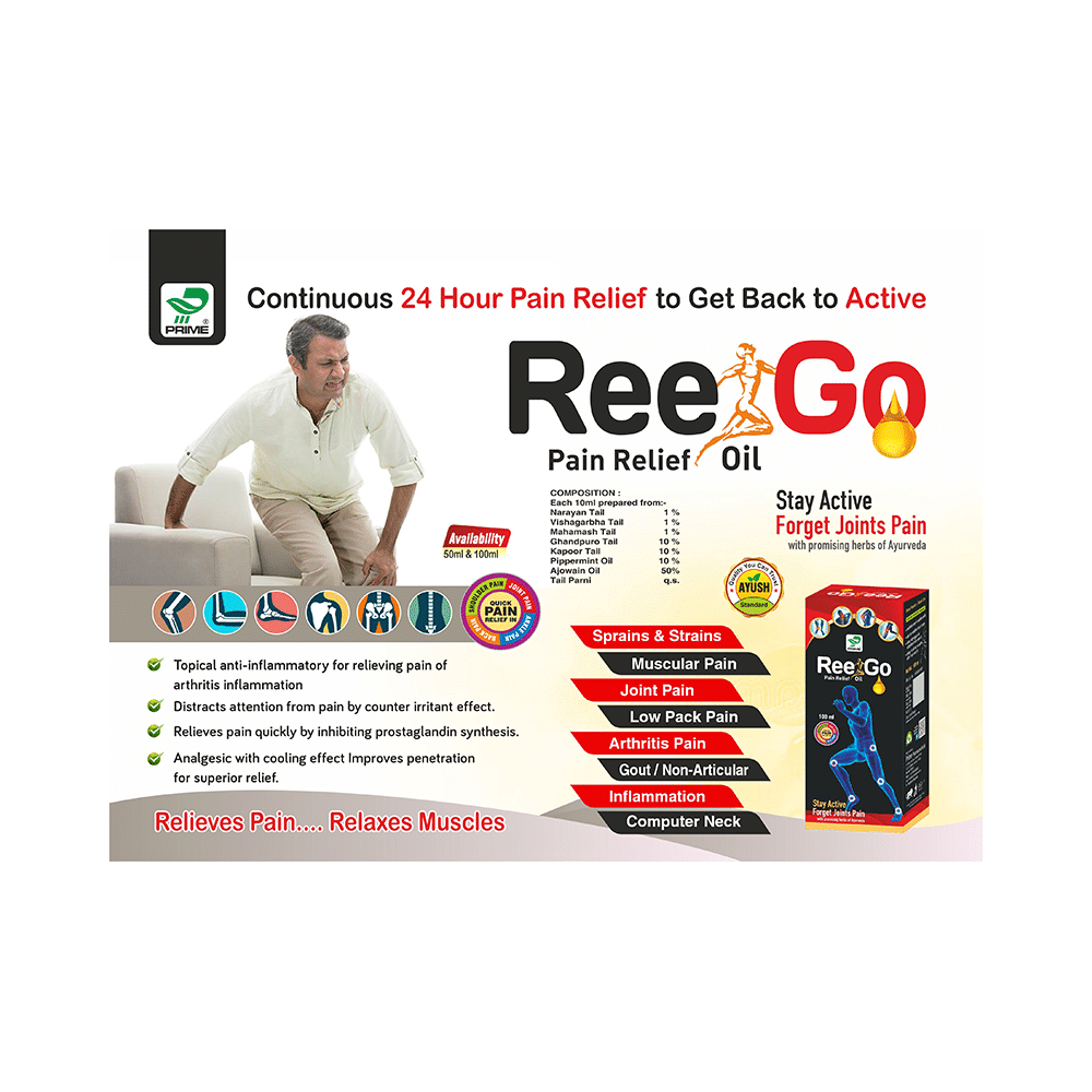 Prime Ree Go Pain Relief Oil - Image 4