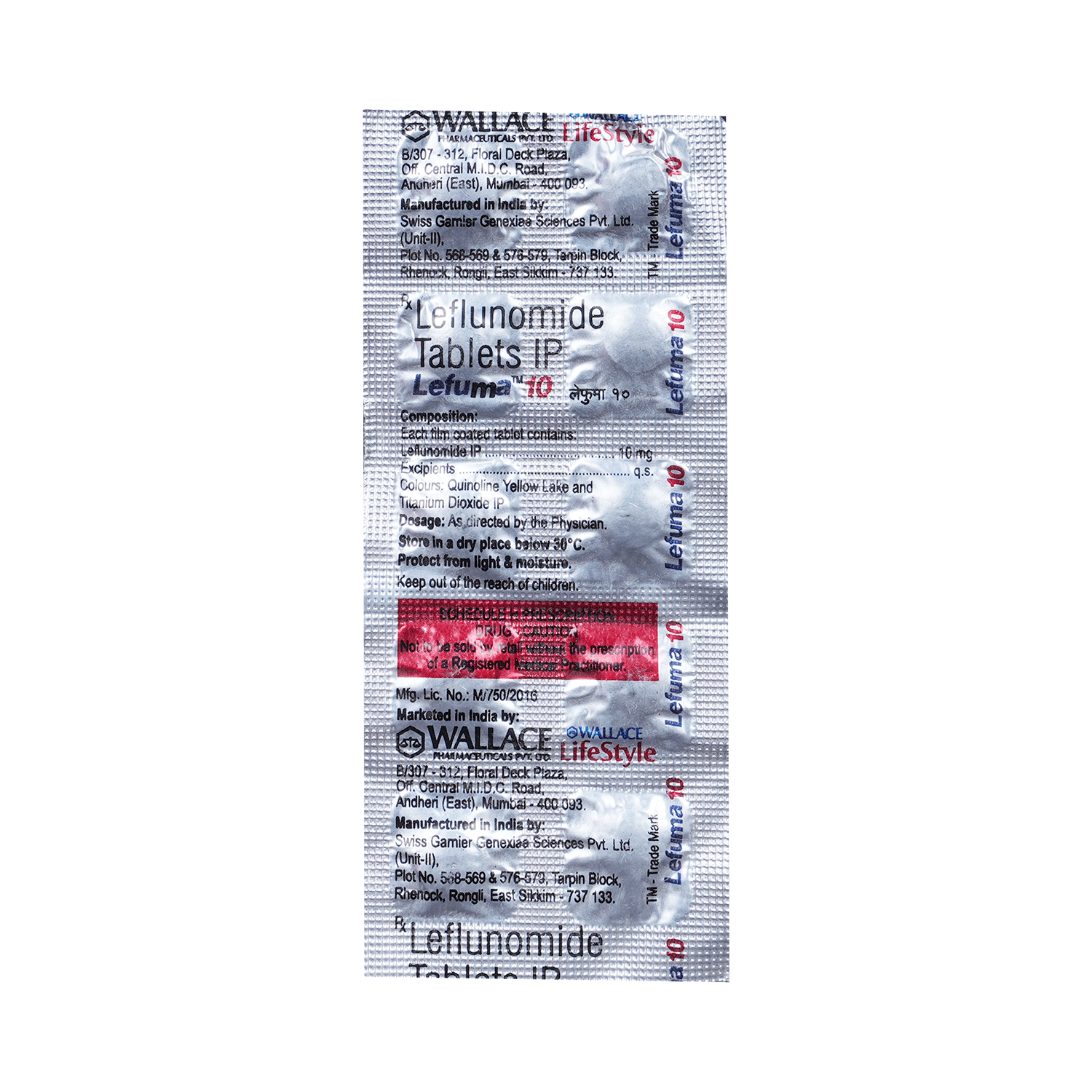 Lefuma 10mg Tablet - Image 2