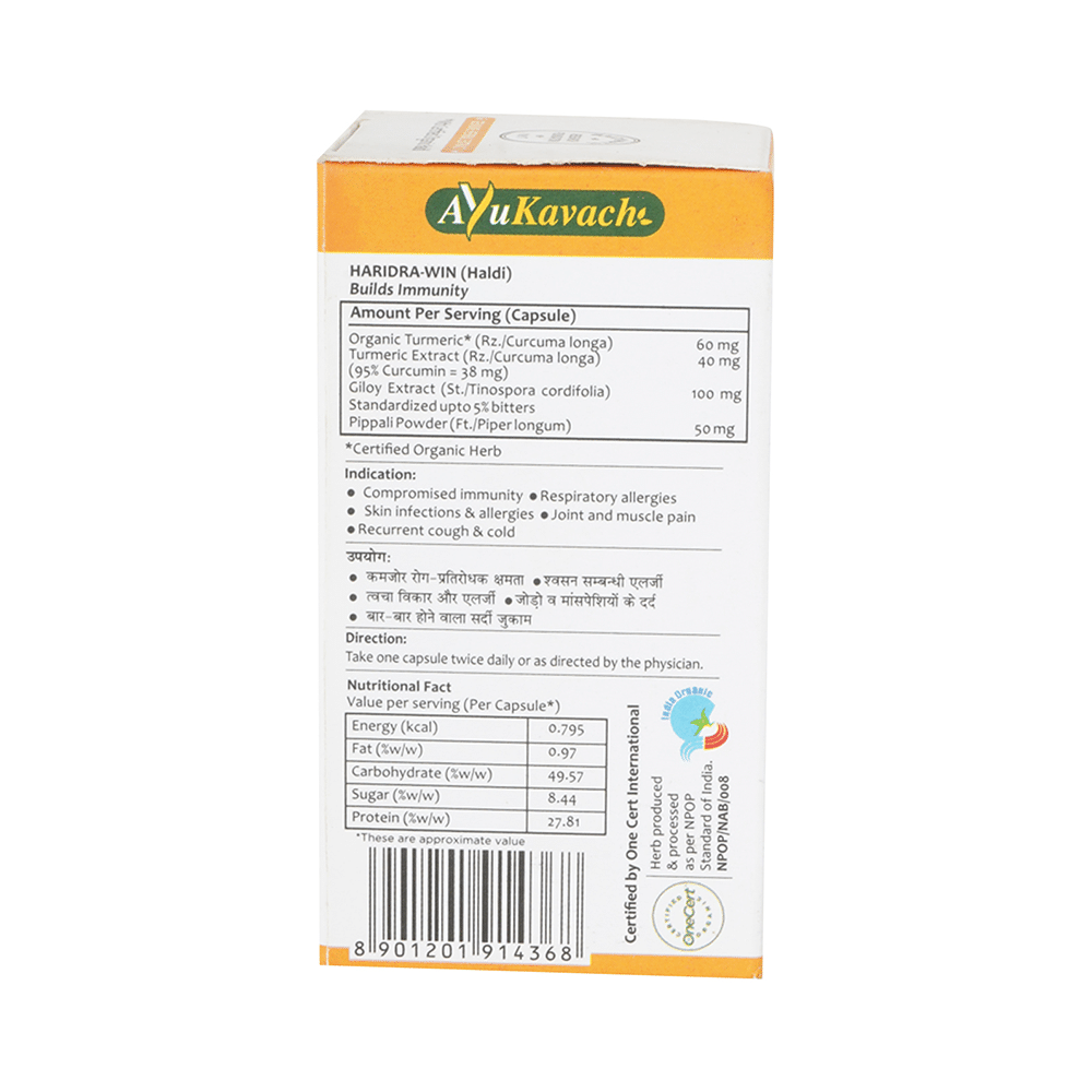 Baidyanath Ayurvedant Haridra-Win Capsule - Image 3