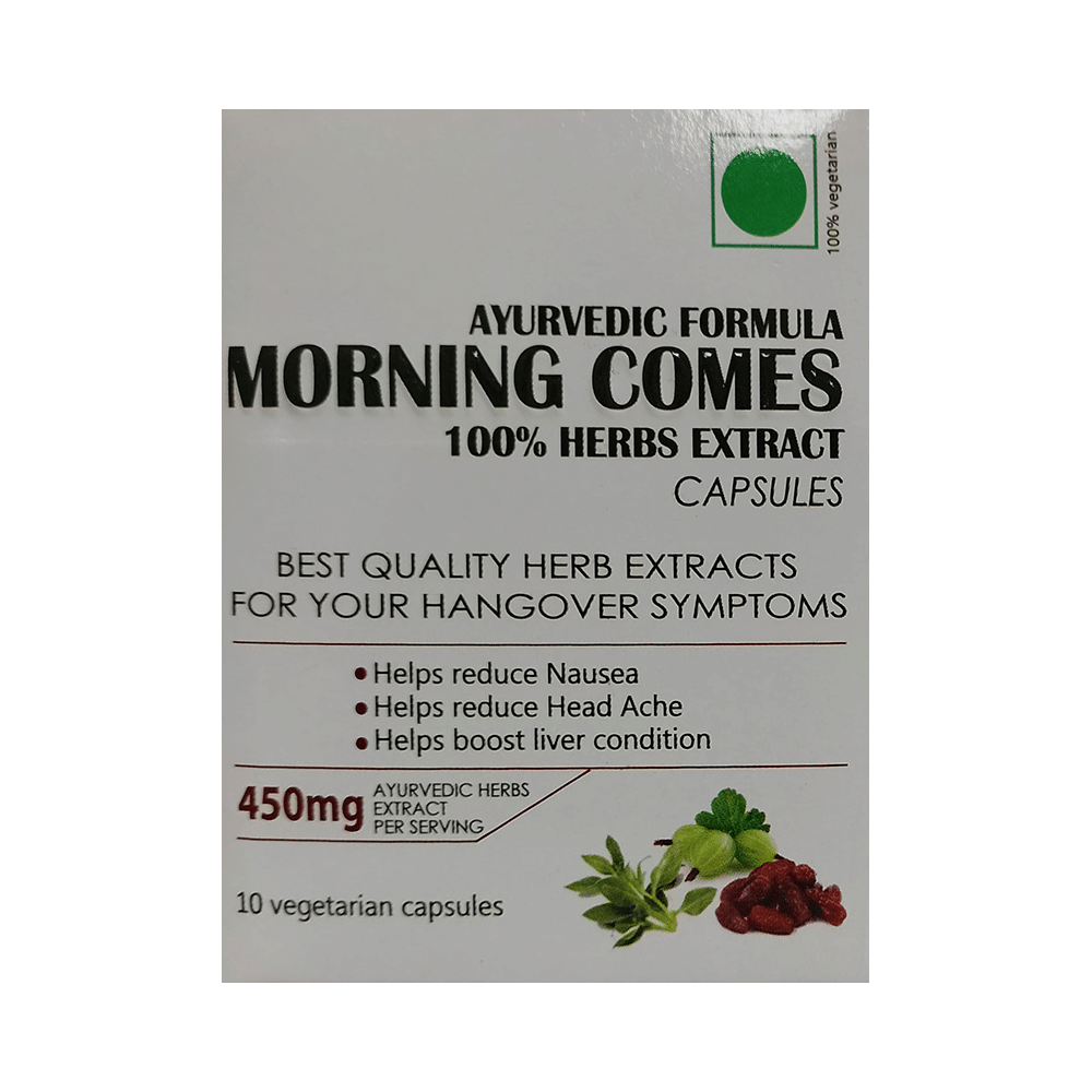 Morning Comes Hangover Capsule (10 Each) - Image 1