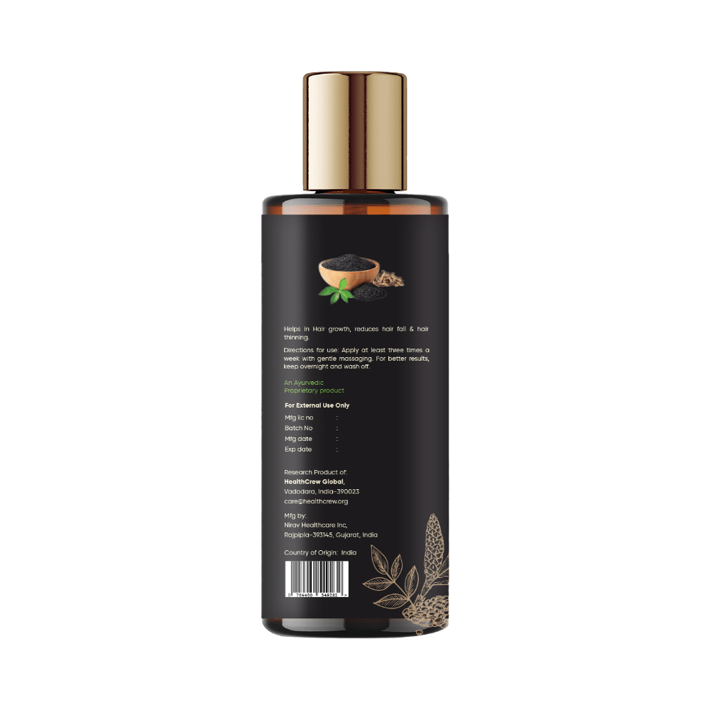 Kaers By Healthcrew Black Seed, Henna & Costus Root Hair Oil (200ml Each) - Image 3