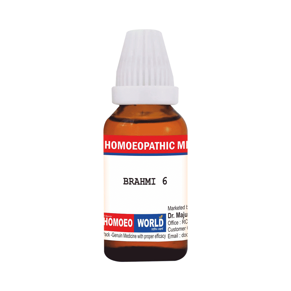 Dr. Majumder Homeo World Brahmi Dilution (30 ml Each) 6 CH - Image 1