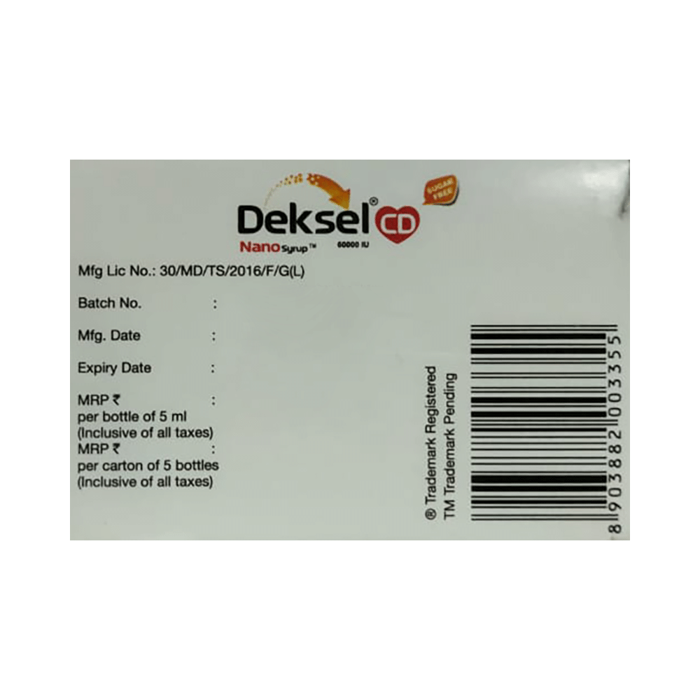 Deksel CD Nano 60000IU Syrup Sugar Free - Image 4