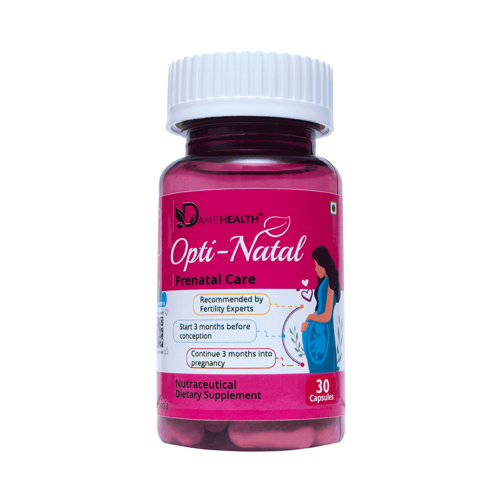 Dame Health Opti-Natal 21+ Ingredients Multivitamin Tablet - Image 2