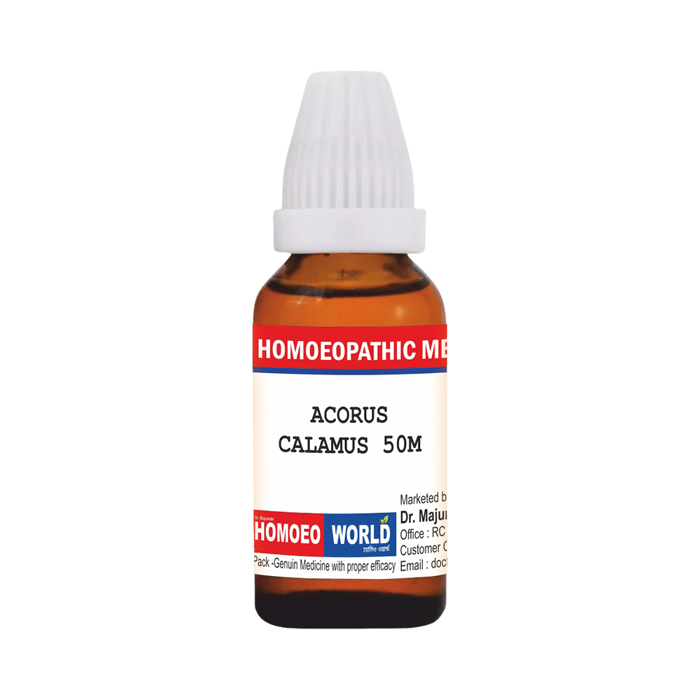 Dr. Majumder Homeo World Acorus Calamus Dilution (30ml Each) 50M