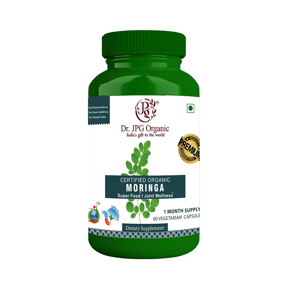 Dr. JPG Organic Moringa Vegetarian Capsule